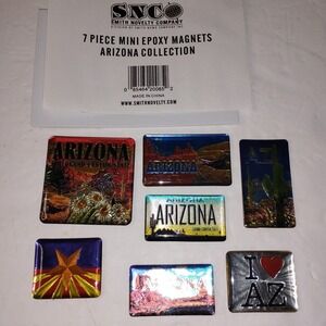 Arizona Souvenir Magnet Collection Lot (7)